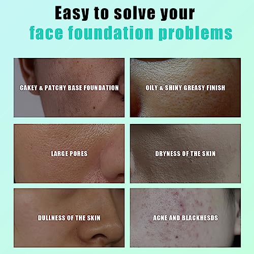 Power Grip Primer - Hydrating Face Primer - Green Gel Based Makeup Primer with Hyaluronic Acid - Pore Minimizer Smoothing Long Lasting Make Up -