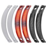 Sibba 6 Pieces Banana Hair Clip Banana Clips Grip Combs Fishtail Hair Clips Ponytail Banana Clip hair Accessory for Women Girls