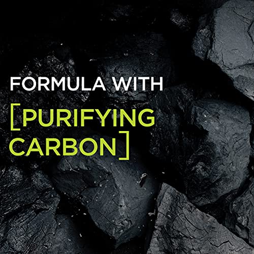 L'Oréal Paris Men Expert Face Wash Pure Charcoal, Glycerin, and Salicylic acid - Blackhead Cleanser for Men, 100 ml (Pack of 1)