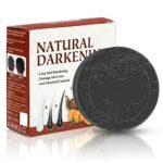 1PCS Natural Hair Growth Shampoo Bar, Polygonum Multiflorum Solid Soap for Oily Hair, Beard Care, Anti-Dandruff, Grey Hair Cover Treated Dry Dama