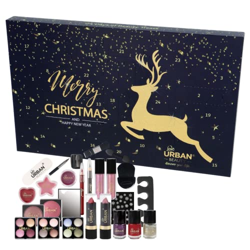 Beauty Advent Calendar 2021 24 Days of Beauty Treats Makeup Advent Calendar For Women & Girls - Includes Wide Range of Gifts for Her Including Na