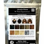 100% Natural Keratin Hair Fibre Refill For Hair Loss - Alopecia & Chemotherapy (100g, Dark Brown)