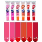 Lip Tint, Lip Stain Peel Off, Lip Tattoo Lipstick Peel Off, Lip Magic Color Long Lasting Tattoo Peel Off Mouth Lip Gloss, Waterproof Tear Lip Sta