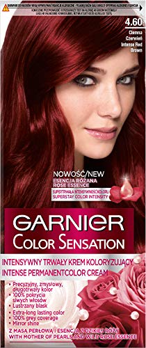 Garnier Color Sensation Brown Hair Dye Permanent 5.0 Luminous Brown
