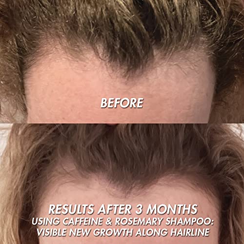 Awake Organics Natural Shampoo, Caffeine & Rosemary, 55g. Hair Growth & Healthy Scalp. Plastic Free, Vegan, Cruelty Free