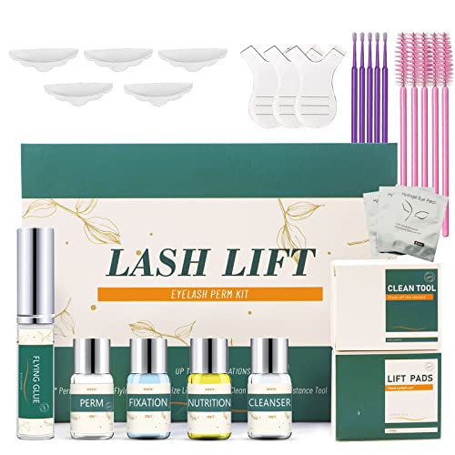 Lash Lift Kit - Eyelash Perm Kit Premium Eyelash Lifting ,Permanent Curling Eyelash Perm Kit, Lash Curling,Suitable for Salon