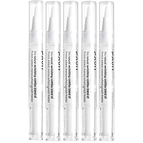 Nail Nutrition Oil Pen, 5ml Cuticle Protector, Nutrition Oil Nail Care for Repairing Cracked & the Dry Cuticle-5pcs-2 Pcs