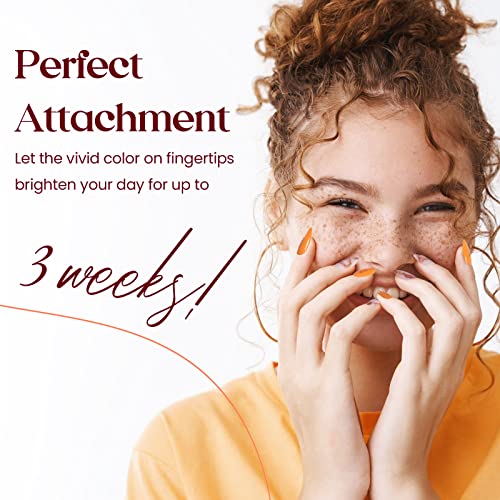 Beetles Gel Nail Polish Set,Fall Winter Colours Yellow Orange Gold Glitter Red Gel Polish Soak Off UV Gel Nail Polish Nail Art Salon Manicure Gel