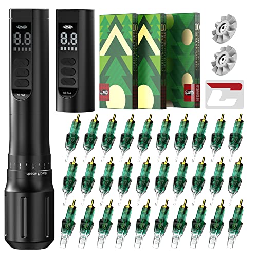 CNC 20Pcs Tattoo Cartridges Needles Disposable Mixed #10 Bugpin Round Liner Cartridge 3RL 5RL 7RL 9RL Tattoo Needles EN04X-20KIT-D