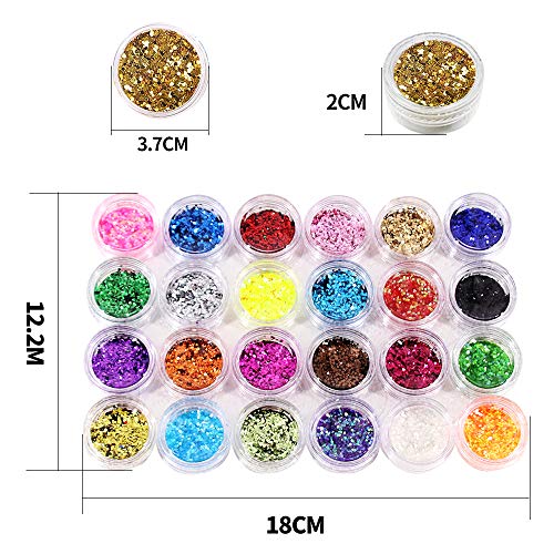 Body Glitter, Face Glitter, Festival Glitter, Hair Glitter, Nail Glitter, Nail Art Kit, Cosmetic Glitter for Wax Melts, Art Nail, Crafting, Card