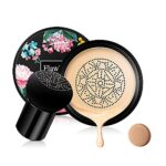 BB Mushroom Head Air Cushion CC Cream Foundation Cover Concealer Makeup Moisturizing Brightening Pigment Liquid Foundation, Even Skin Tone Makeup