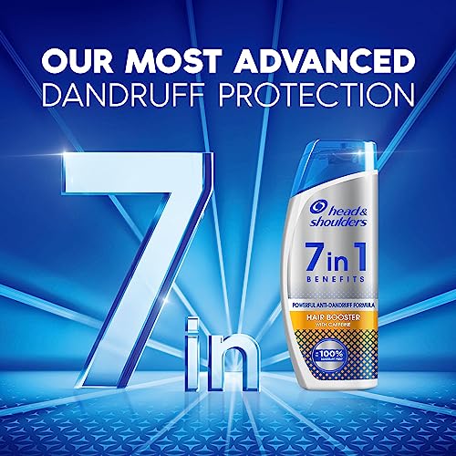 Head & Shoulders Anti-Dandruff Shampoo, Caffeine Shampoo With 7-In-1 Benefits, Anti Hair Loss Shampoo For Men & Women, SAVINGS PACK, Powerful Ant