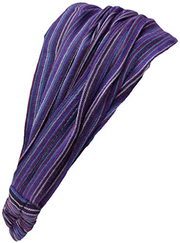 Gheri Cotton Elastic Hippie Bohemian Bandana Headband Patchwork Stonewashed