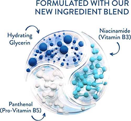 Cetaphil Face & Body Moisturiser, 473ml, Moisturising Lotion For Normal To Dry, Sensitive Skin, With Niacinamide & Vitamin E