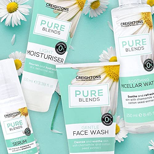 Creightons Pure Blends Soothing Micellar Water (250ml) - Soothe and refresh skin with chamomile and cotton seed extract. Dermatologically tested
