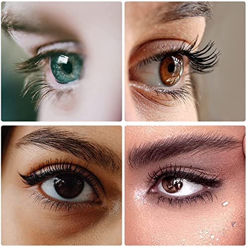 Clyhon 1Pcs Eyebrow Brush, Eyebrow Spoolie,Professional Angled Eye Brow Brush, Eyelash Brush, Eyebrow Makeup Tools, Black