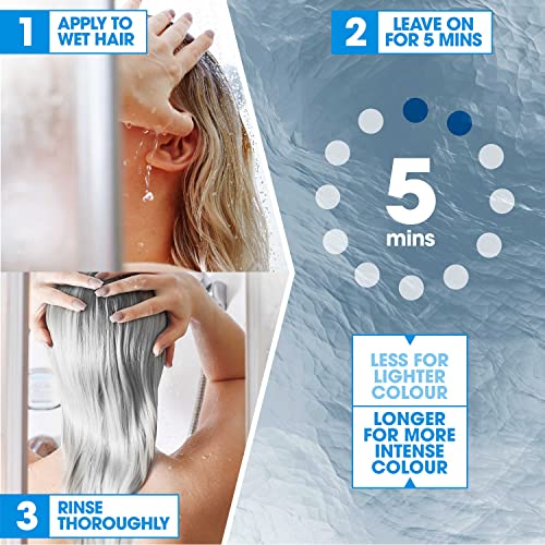 PRO:VOKE Go Icy Intensive Toning Hair Mask 300 ml *NEW* Intensely Brightens Blonde, White and Grey Hair for An Extra Bright Icy Platinum Effect