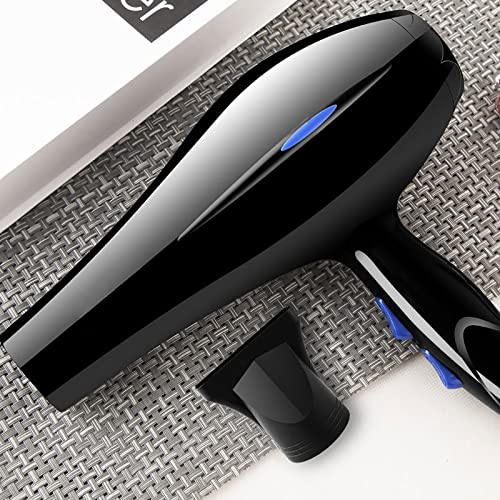 Professional Hair Dryer Travel Hair Dryer, Hair Dryer with Attachments, Powerful Ionic Hairdryer with 2 Speed 3 Heat Setting and Cool Button for