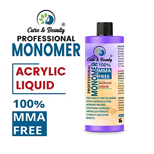 AFRO Cure & Beauty Ultra Adhesive Acrylic Liquid Monomer (30mL)