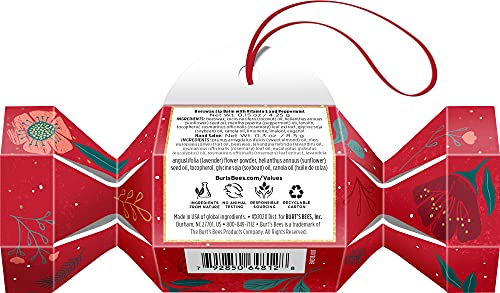 Burt's Bees A Bit of Burt's Bees Christmas Cracker, Original Beeswax Lip Balm and Hand Salve