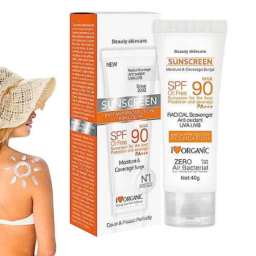 Face Sunscreen,Face Sun Lotion Cream with SPF90,Beauty Skin Care,Anti Sun UVA/UVB Radiation Protection Lotion For Face And Body,SUN Protect for O