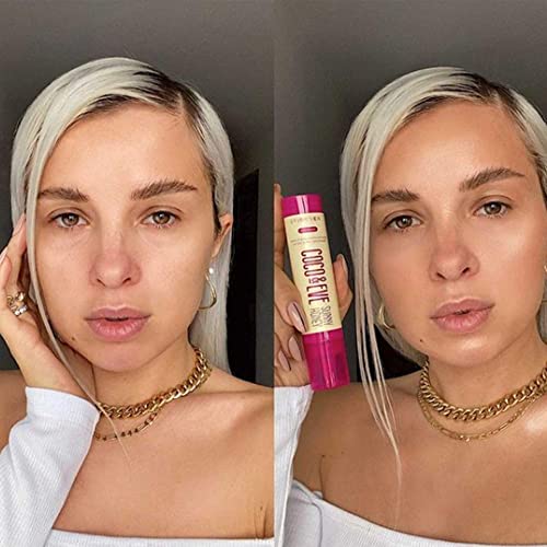 Coco & Eve Sunny Honey Bronzing Face Drops (Medium Glow), Natural Self Tanning Face Drops. Hydrating Hyaluronic Acid. Indoor Sunless Moisturizing