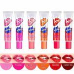 peel off lip stain, 6 pcs lip stain peel off, Tattoo Magic Color Lip Gloss Sets, 6 Colors, Lip Stain for Women Colorful Glossy Lipstick Waterproo