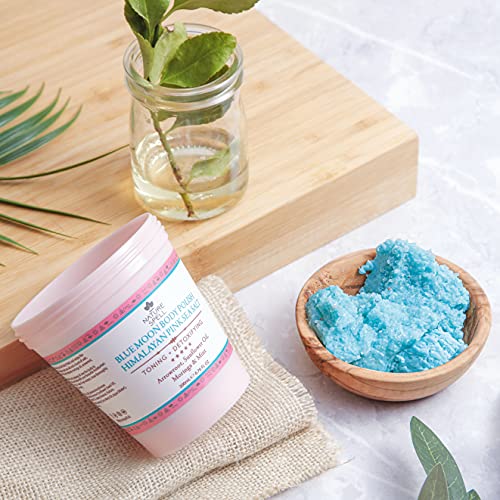 Nature Spell Himalayan Pink Sea Salt Body Scrub 200 ml, Natural Exfoliation For Body, Remove Dead Skin Cells, Natural Salt Scrub - 100% Vegan, Ma
