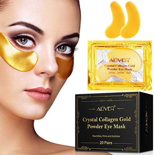 Hydrating Under Eye Patches, 25 Pairs Eye Masks Skincare, for Dark Circles & Puffy Eyes, Anti Wrinkle Formula, Soothing and Nourishing Eye Mask,