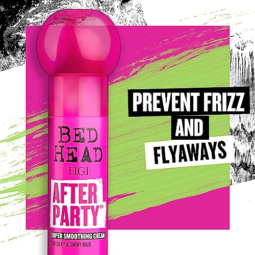 Bed Head by TIGI | After Party Smoothing Hair Cream | Professional Anti Frizz Hair Products To Leave Hair Silky And Shiny | For Frizzy, Dull or C