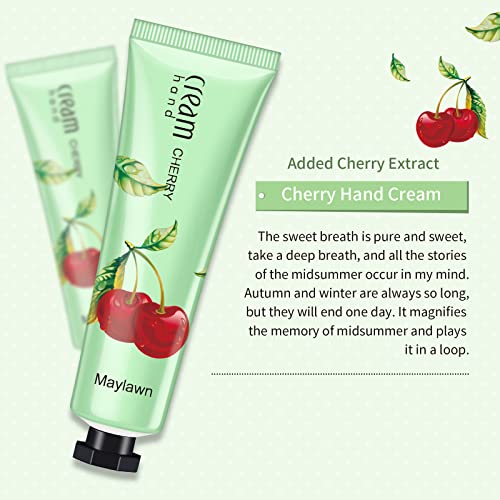 Maylawn Hand Cream, 5 x 30ml, Hand Cream Gift Sets, Pack of 5, Vegan Friendly and Cruelty Free, Perfect for Birthday Mothers day Gifts idea For H