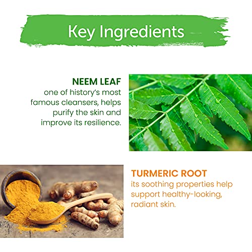 Himalaya Herbals Neem Face Wash Foam with Turmeric Extract, 150 ml