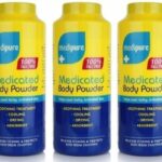 3 x 200g Medipure Medicated Body Powder 100% Talc Free Soothing Treatment New