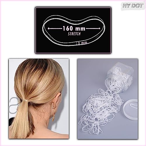 Hair Braiding Tool Rat Tail Comb French Braid Loop Tool - Hair Pull Through Tool Metal Pin Tail Comb - Parting Comb hair looping Tool Elastic Hai