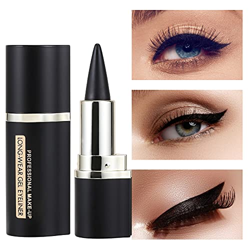 Boobeen Eyeliner Pencil - Black Eyeliner Pen Gel - Quick Drying Formula Eye Liner - Waterproof Smudge-proof All Day Eyeliner Makeup - Long Lastin