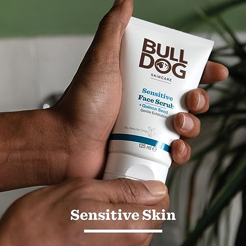 BULLDOG - Skincare for Men | Sensitive Face Scrub | Gentle Exfloliating Scrub | 125 ml