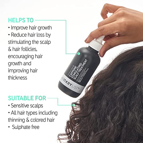 The INKEY List 1% Caffeine Stimulating Scalp Hair Loss Reduction Serum Overnight Treatment 150ml
