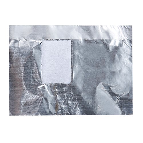 Lictin 200 Pcs Foil Nails Wraps Remover With Cuticle Pusher, Nail Art Soak Off Foil Nail Wraps With Cotton Pad For Acrylic Gel Nail Polish Remova