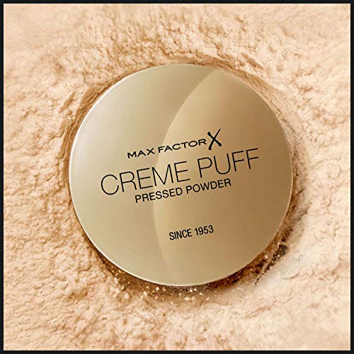Max Factor Cream Puff Pressed Compact Powder, 21 g, 81 Truly Fair