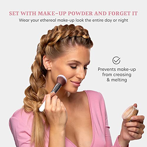 Dermacol - Invisible Fixing Face Powder, Touch-proof Translucent Setting Powder for Oily Skin & Other Skin Types, Loose Powder Makeup, Frangrance