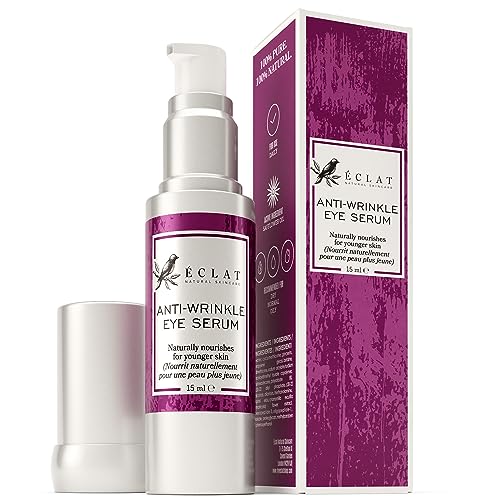 Hyaluronic Acid Under Eye Cream for Dark Circles and Puffiness - Anti Aging Eye Cream with Peptides, Caffeine, Collagen, Vitamin C+E, Under Eye S