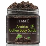 Natural Coffee Scrub with Organic Coffee Body Scrub, Best Acne, Anti Cellulite and Stretch Mark treatment, Spider Vein Therapy for Varicose Veins