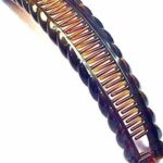 BROWN BANANA HAIR Clip Tort Large Barley Twist Clip Comb Ladies Hair Fish Grip Slide