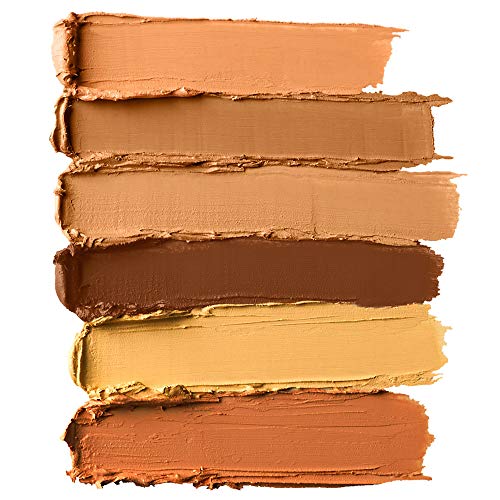 NYX Professional Makeup Colour Correcting Palette, Colour Concealer Makeup Palette, 6 creamy blendable shades