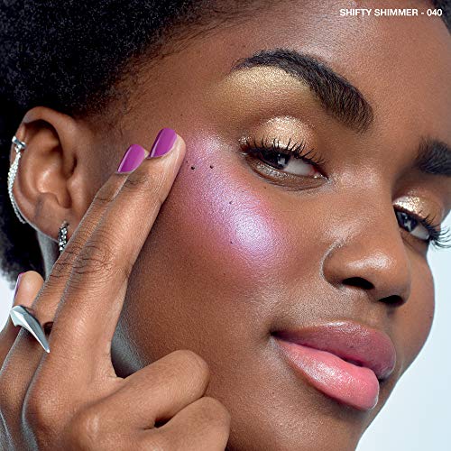 Rimmel London Jelly Highlighter, Long-lasting and Water Based Bouncy Formula for Dewy Skin Look, 10 Poppin' Bottles (Light Gold), 7.75 ml