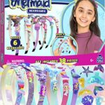 PURPLE LADYBUG Make Your Own Mermaid Headbands for Girls - Creative Mermaid Gifts for Girls 6 Years Old, Birthday Gifts for Kids 8-12, Arts & Cra