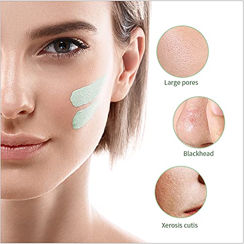 Green Tea Purifying Clay Stick - Green Tea Mask/Cleansing Facial Face Mask Moisturizes Oil Control, Deep Clean Pore for All Skin Types Men and Wo