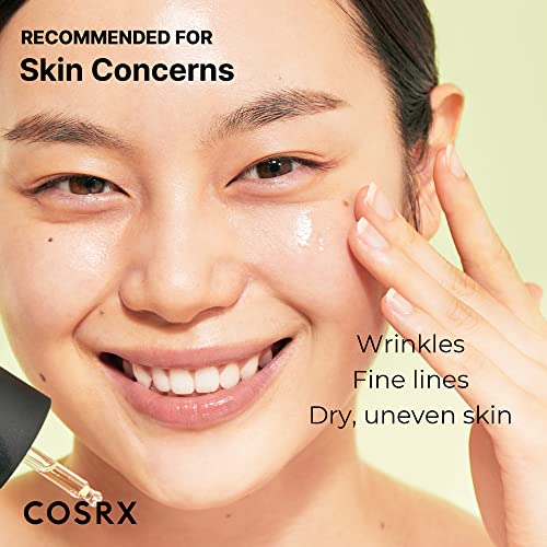 COSRX Retinol 0.5 Oil, Anti-aging Serum with 0.5% Retinoid Treatment for Face, Reduce Wrinkles, Fine Lines, and Signs of Aging, Gentle Skin Care