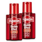 Alpecin Double Effect Shampoo 2x 200ml | Anti Dandruff and Natural Hair Growth Shampoo | Energizer for Strong Hair | Hair Care for Men Made in Ge