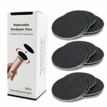 2 Box (120pcs) Electric Callus Remover Replacement Disk Pads Self-Adhesive Sandpaper Discs, Coarse 180 Grit